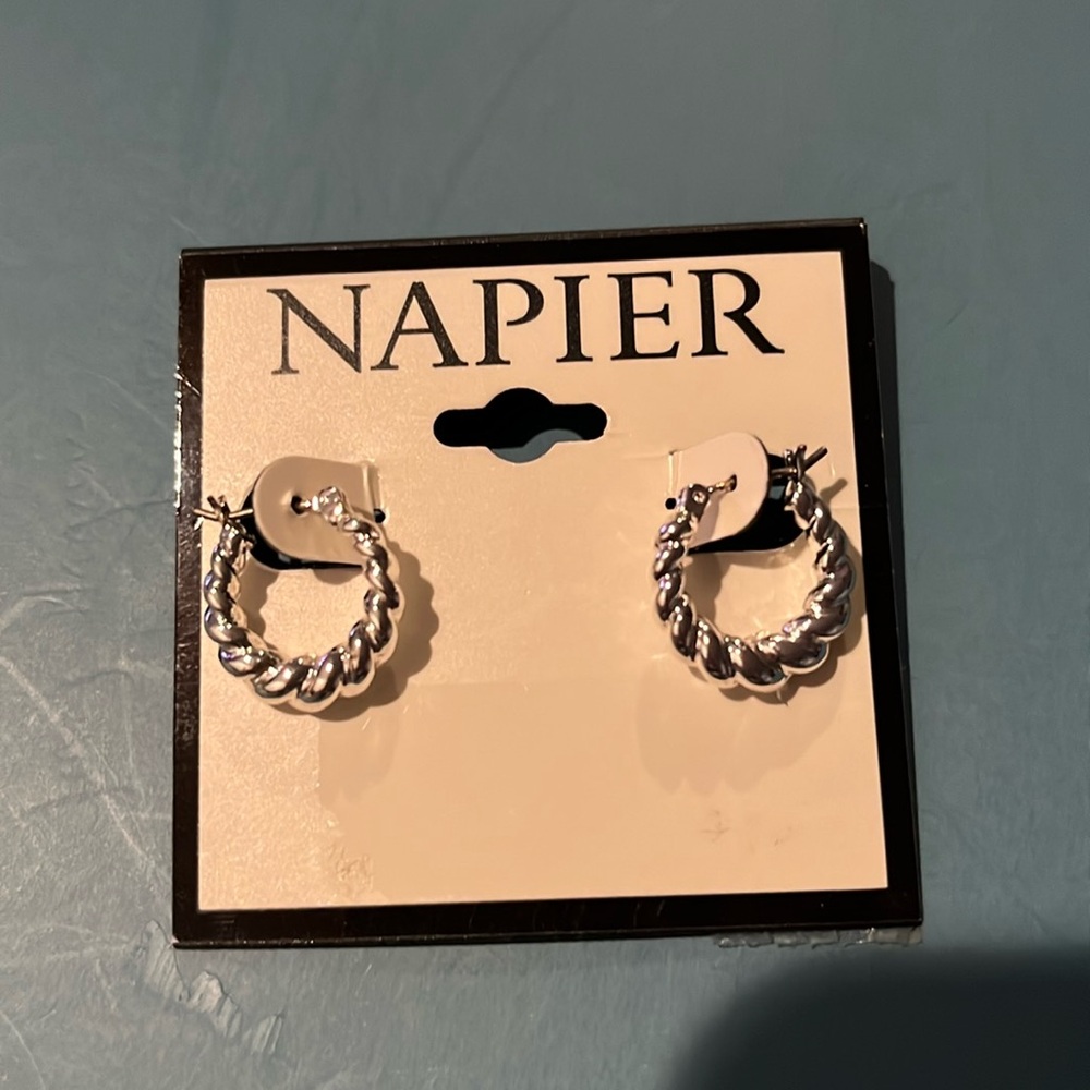 Napier beaded hoops